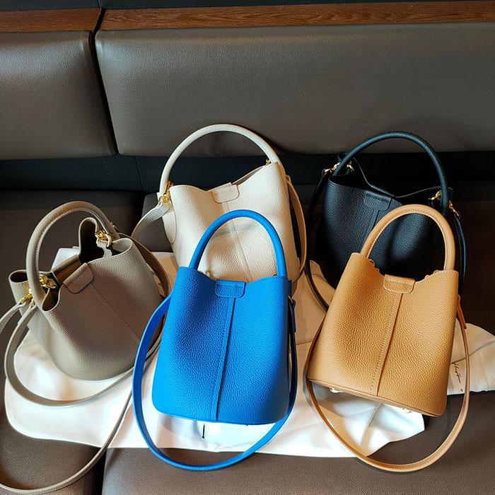 バッグインバッグ付 本革 キューブバッグ キューブ型バッグ バケツ型バッグ キューブ バッグハンドバッグショルダーバッグ 鞄 レディース |  | 01