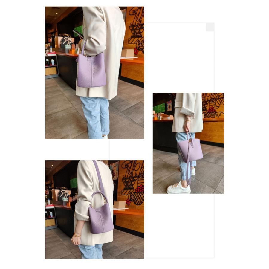 バッグインバッグ付 本革 キューブバッグ キューブ型バッグ バケツ型バッグ キューブ バッグハンドバッグショルダーバッグ 鞄 レディース |  | 05