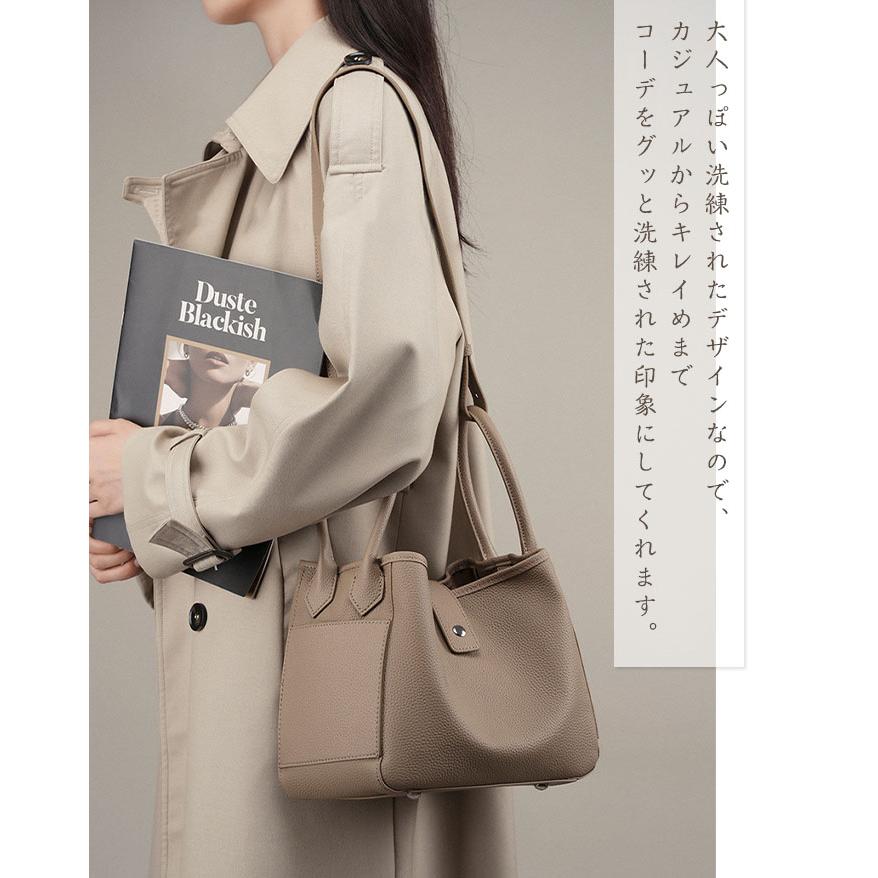 バケツ型 バッグ 本革 キューブバッグ レディース ハンドバッグ 2way