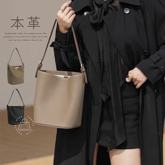 本革 トートバッグ レディース 小さめ 軽量 バケツ型バッグ ミニトートバッグバケツバッグレザー 通勤バッグ お仕事バッグ | 