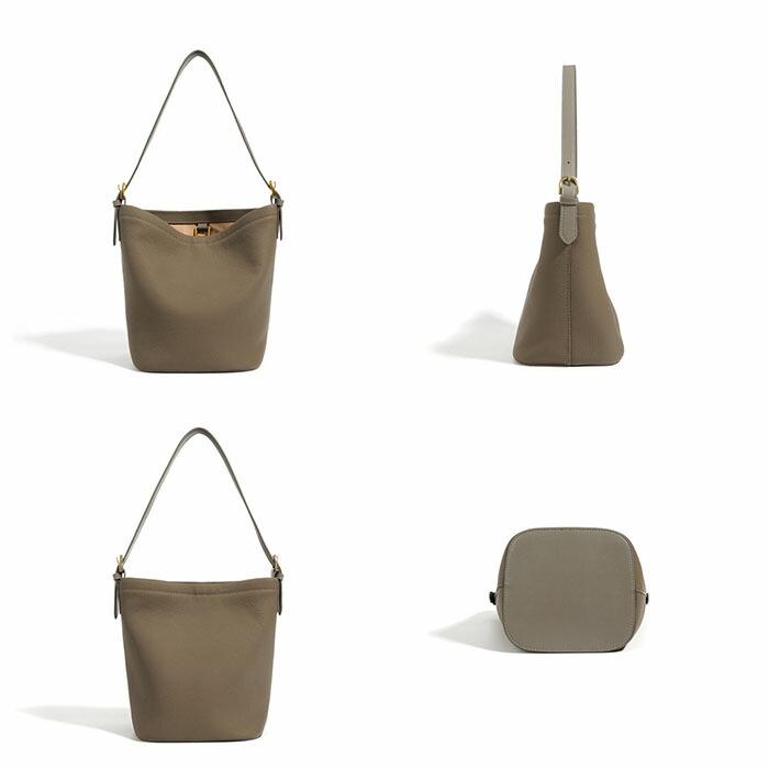 本革 トートバッグ レディース 小さめ 軽量 バケツ型バッグ ミニトートバッグバケツバッグレザー 通勤バッグ お仕事バッグ |  | 11