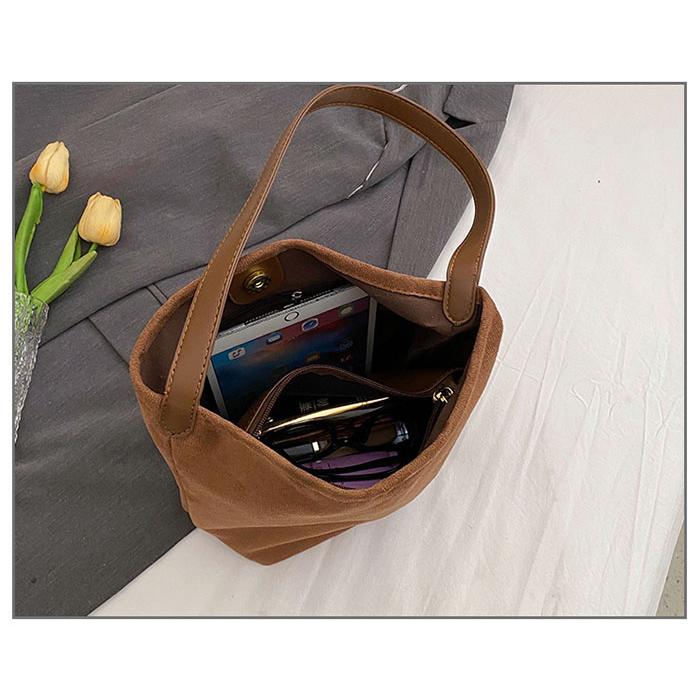 スエード調 バック トートバッグ レディース 縦型 小さめ 掛けカバン肩掛けバッグバッグインバッグ トート バッグ |  | 14