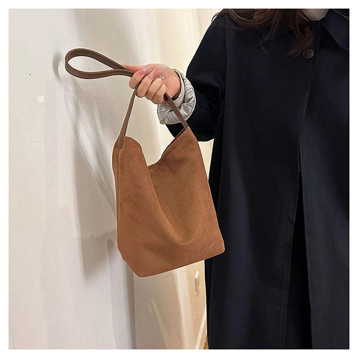 スエード調 バック トートバッグ レディース 縦型 小さめ 掛けカバン肩掛けバッグバッグインバッグ トート バッグ |  | 03