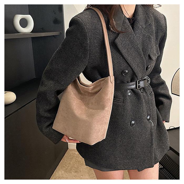 スエード調 バック トートバッグ レディース 縦型 小さめ 掛けカバン肩掛けバッグバッグインバッグ トート バッグ |  | 05