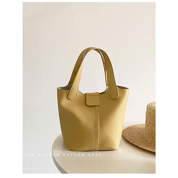 ショルダーバッグ ハンドバッグ レディース 2WAY 斜め掛け バッグインバッグ付 キューブ型バッグ上質バケツ型バッグ キューブ バッグ |  | 08