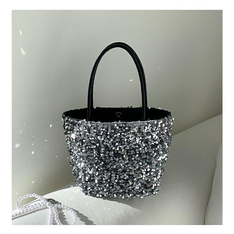 スパンコールバッグ スパンコール ハンドバッグ レディース 2wayバッグ パーティーバッグ キラキラバッグ斜めがけ 手提げ 肩掛け |  | 14