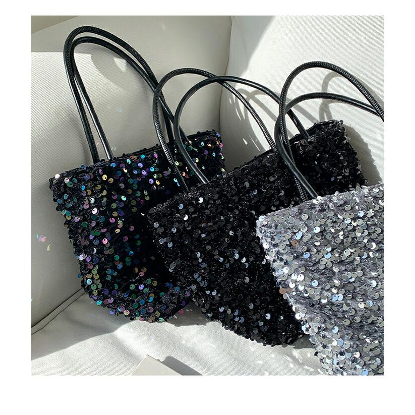 スパンコールバッグ スパンコール ハンドバッグ レディース 2wayバッグ パーティーバッグ キラキラバッグ斜めがけ 手提げ 肩掛け |  | 01