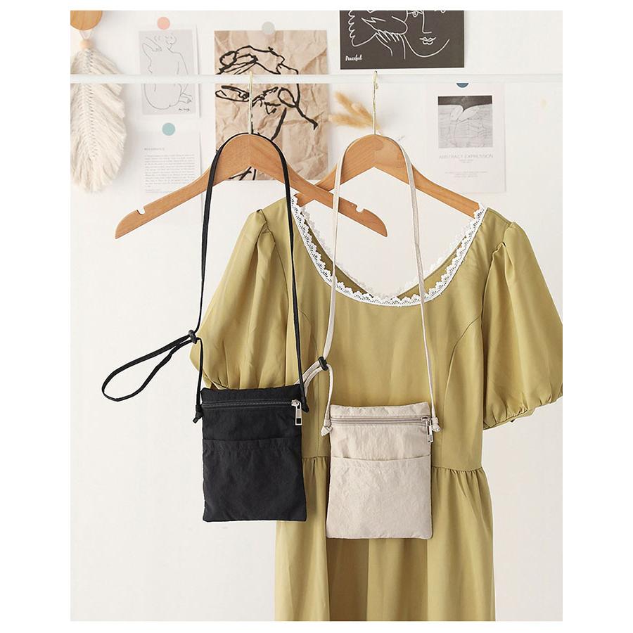 Vaundy ショルダーバッグ サコッシュ ベージュ Vaundy ショルダーバッグ サコッシュ ベージュ