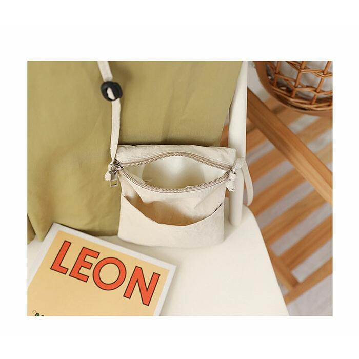 Vaundy ショルダーバッグ サコッシュ ベージュ Vaundy ショルダーバッグ サコッシュ ベージュ