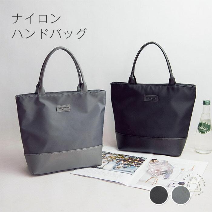 ハンドバッグ ミニトートバッグ レディース 小さめ シンプル かわいい おしゃれ黒軽い ハンド バッグ | 