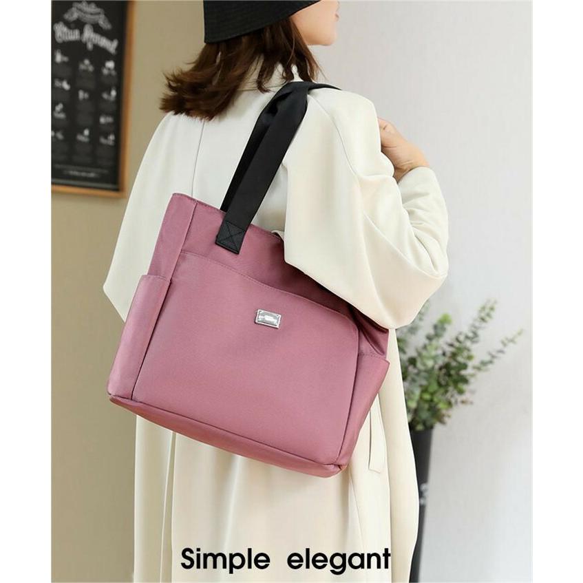 ナイロントートバッグ 2way レディース ショルダーバッグ 肩掛け ハンドバッグ 撥水ナイロン大容量 収納 超軽量 |  | 01