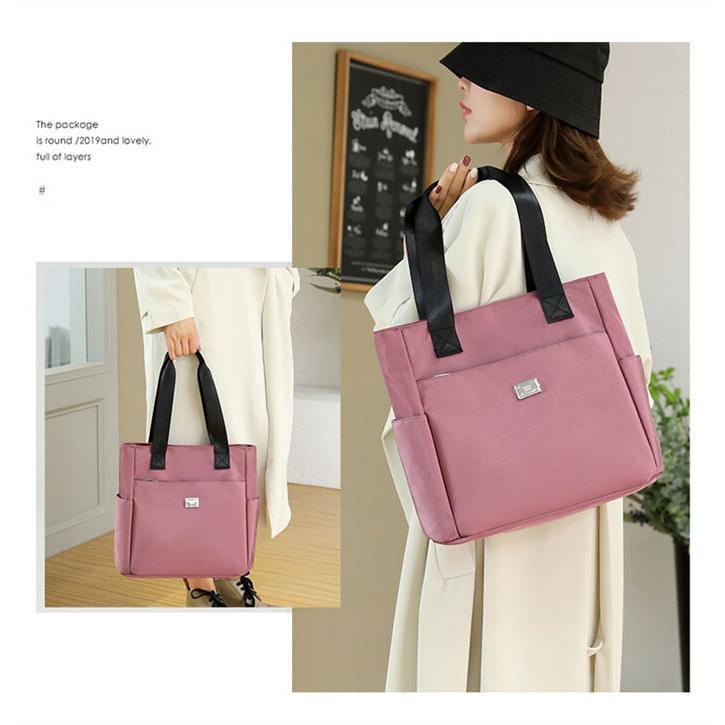 ナイロントートバッグ 2way レディース ショルダーバッグ 肩掛け ハンドバッグ 撥水ナイロン大容量 収納 超軽量 |  | 02