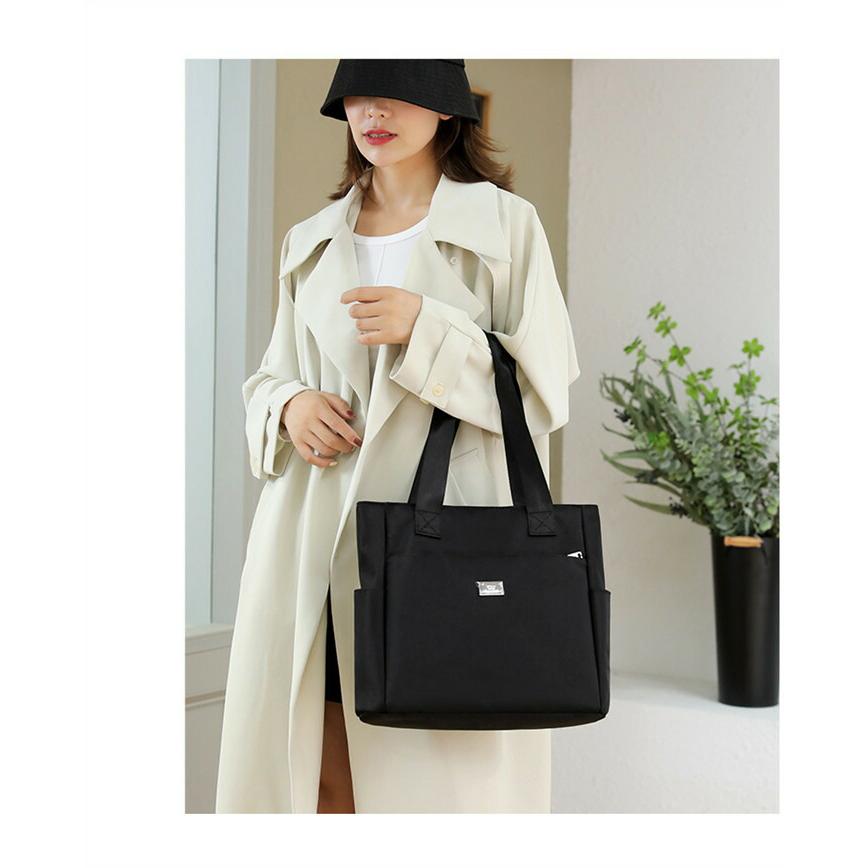 ナイロントートバッグ 2way レディース ショルダーバッグ 肩掛け ハンドバッグ 撥水ナイロン大容量 収納 超軽量 |  | 04