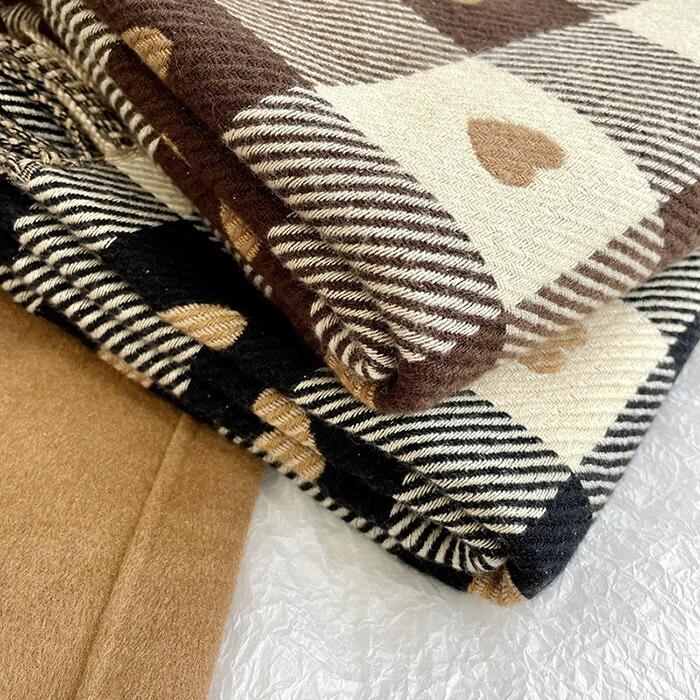 マフラー レディース ストール 大判 厚手 リバーシブル チェック秋冬ショール 大判ストール 暖かい |  | 01