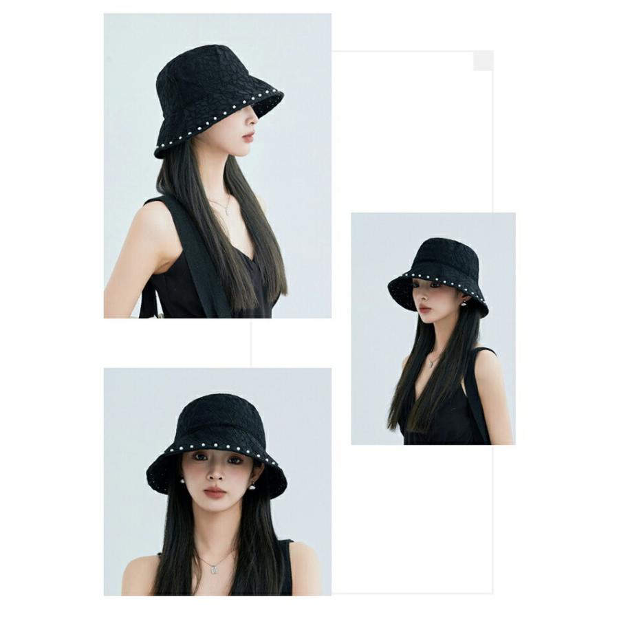帽子 レディース 春夏 つば広 uv ハット バケットハットフリーサイズ日よけ 折りたたみ 遮光 |  | 03
