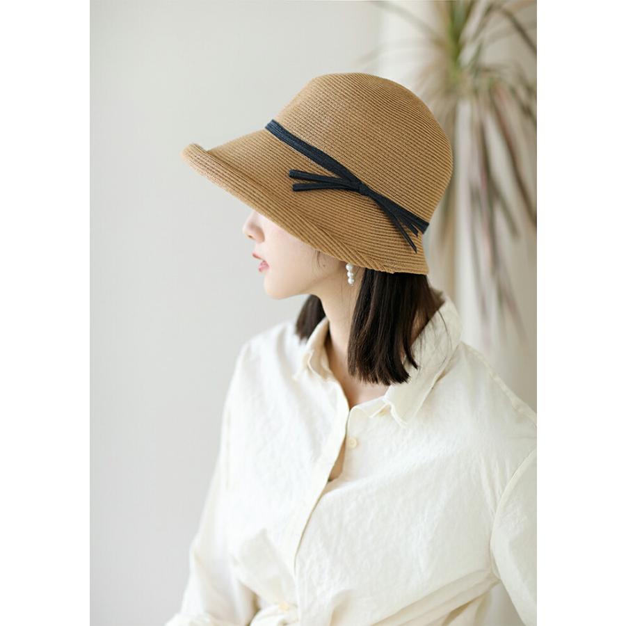 帽子 レディース 折りたたみ 麦わら帽子 春夏 麦わらハット 大きめ遮光夏 バケットハット 麦わら |  | 01
