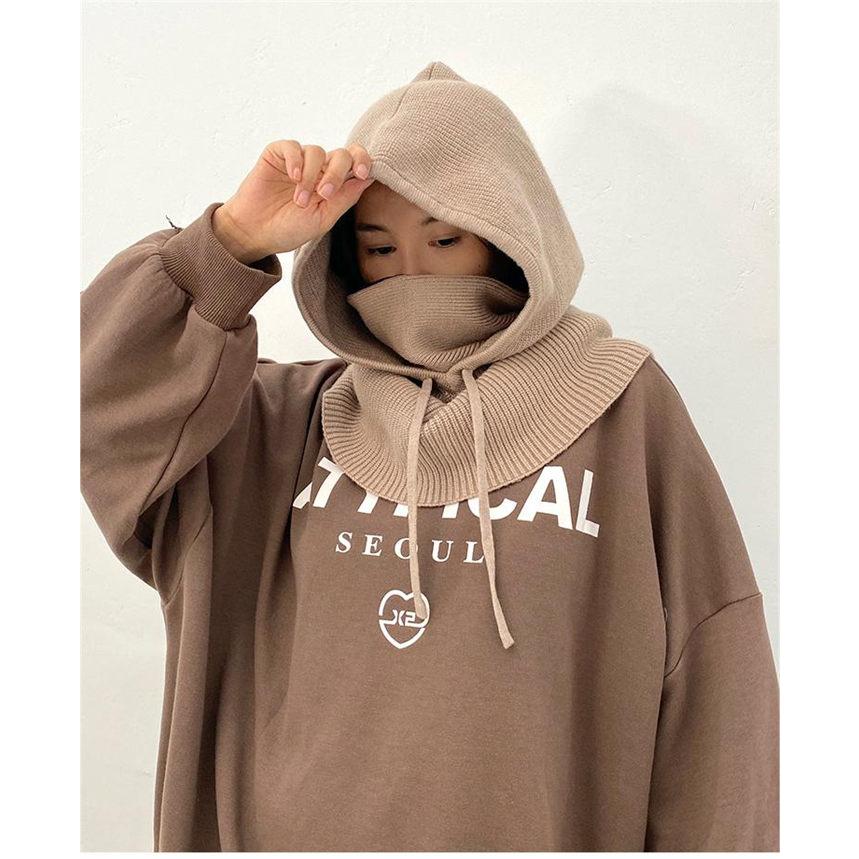 ニット フードウォーマー ネックウォーマー レディース メンズ 男女兼用 秋冬大きめ 防寒 防風 |  | 11