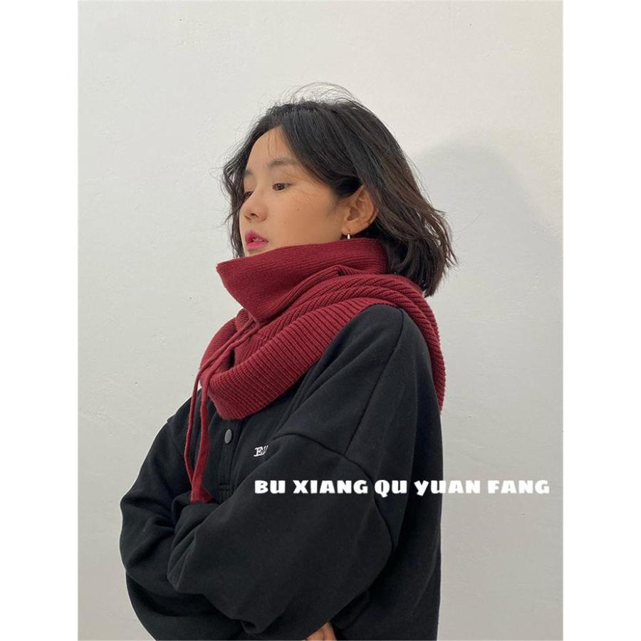 ニット フードウォーマー ネックウォーマー レディース メンズ 男女兼用 秋冬大きめ 防寒 防風 |  | 06