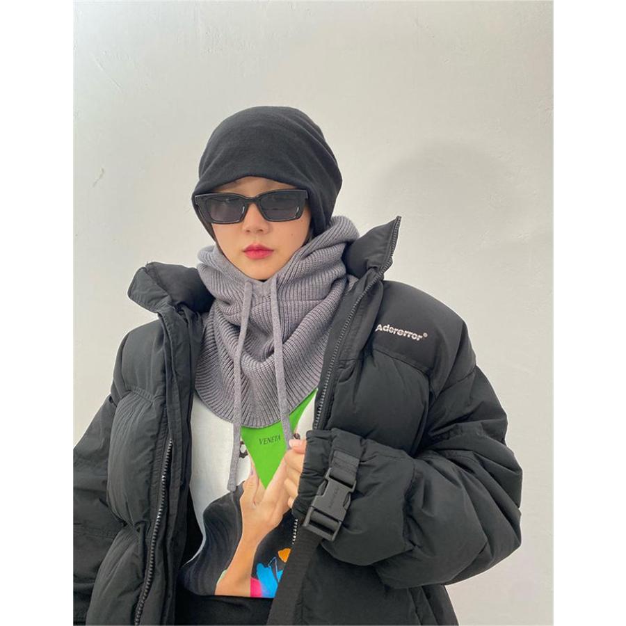 ニット フードウォーマー ネックウォーマー レディース メンズ 男女兼用 秋冬大きめ 防寒 防風 |  | 09