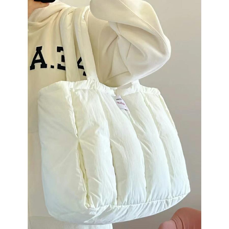 トートバッグ レディース 大きめ キルティング 軽量 キルティングバッグ 中綿肩掛けバッグ プチプラエイト a4入れ |  | 10