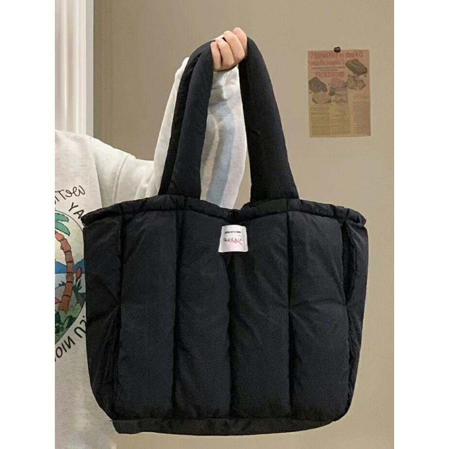 トートバッグ レディース 大きめ キルティング 軽量 キルティングバッグ 中綿肩掛けバッグ プチプラエイト a4入れ |  | 01