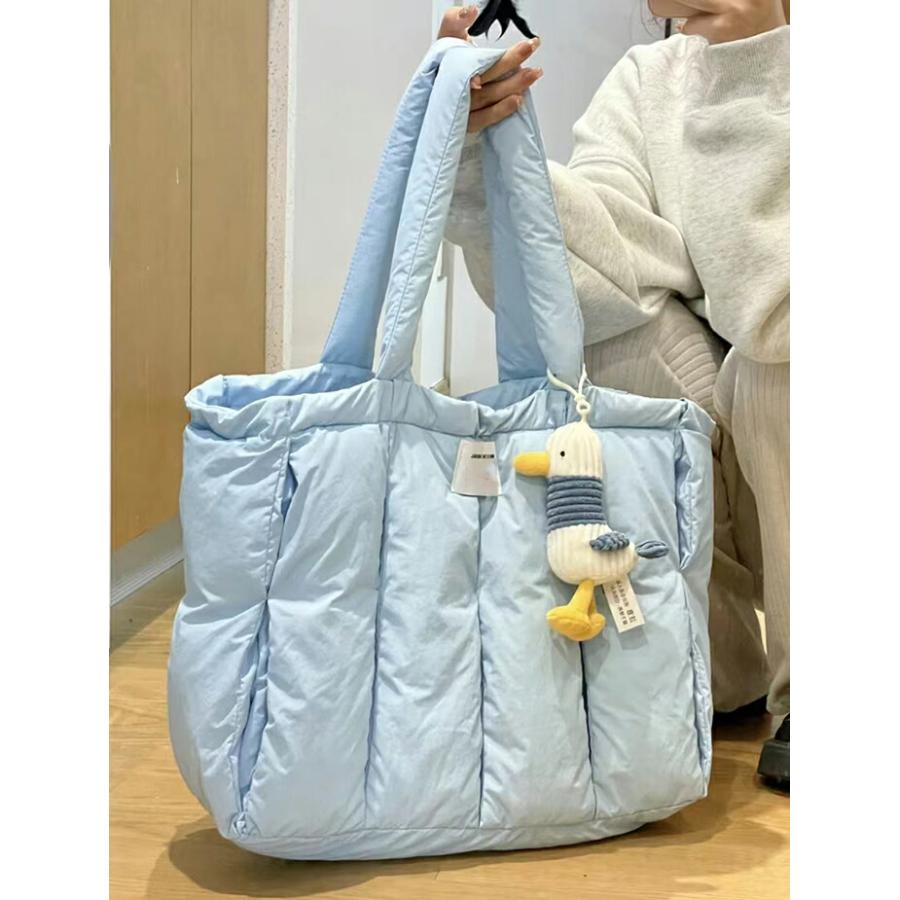 トートバッグ レディース 大きめ キルティング 軽量 キルティングバッグ 中綿肩掛けバッグ プチプラエイト a4入れ |  | 05