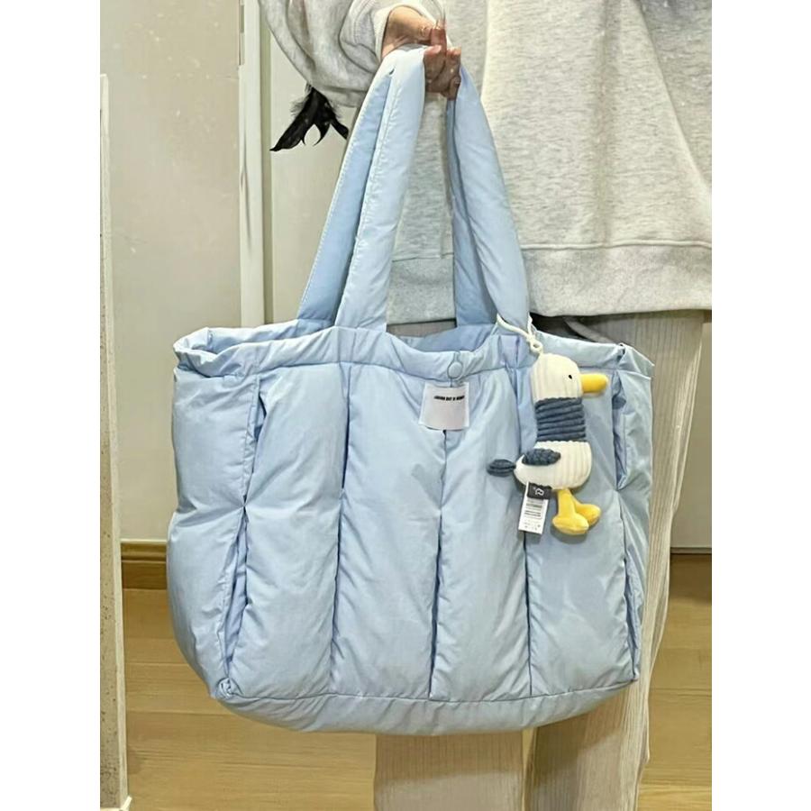 トートバッグ レディース 大きめ キルティング 軽量 キルティングバッグ 中綿肩掛けバッグ プチプラエイト a4入れ |  | 06