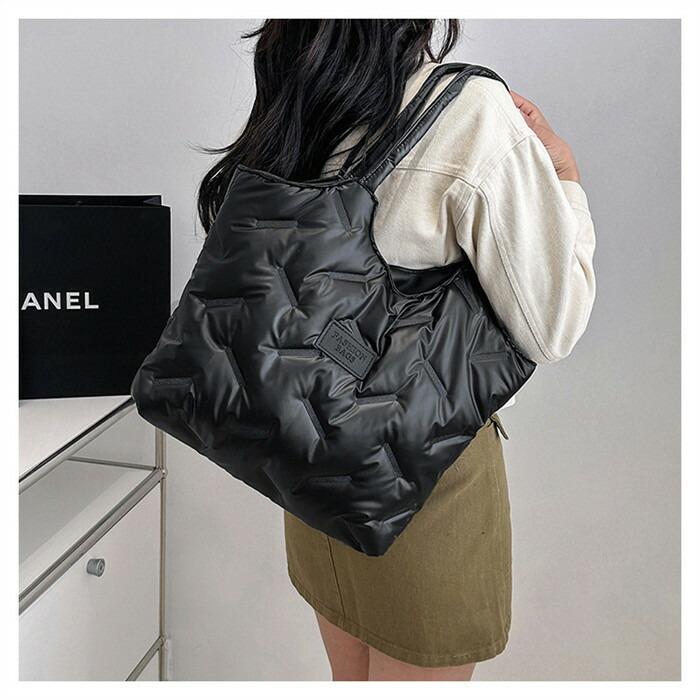 キルティングバッグ トートバッグ レディース 大容量 バッグ 肩掛けバッグ ハンドバッグキルティング軽量 中綿 バッグ |  | 10