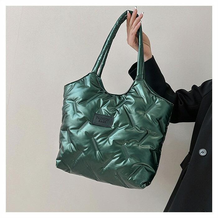 キルティングバッグ トートバッグ レディース 大容量 バッグ 肩掛けバッグ ハンドバッグキルティング軽量 中綿 バッグ |  | 12