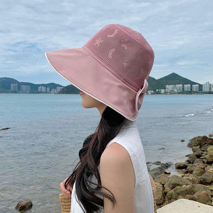 帽子 レディース 春 夏つば広 uv ハット UV対策メッシュ紫外線対策 日よけ 折りたたみ |  | 11