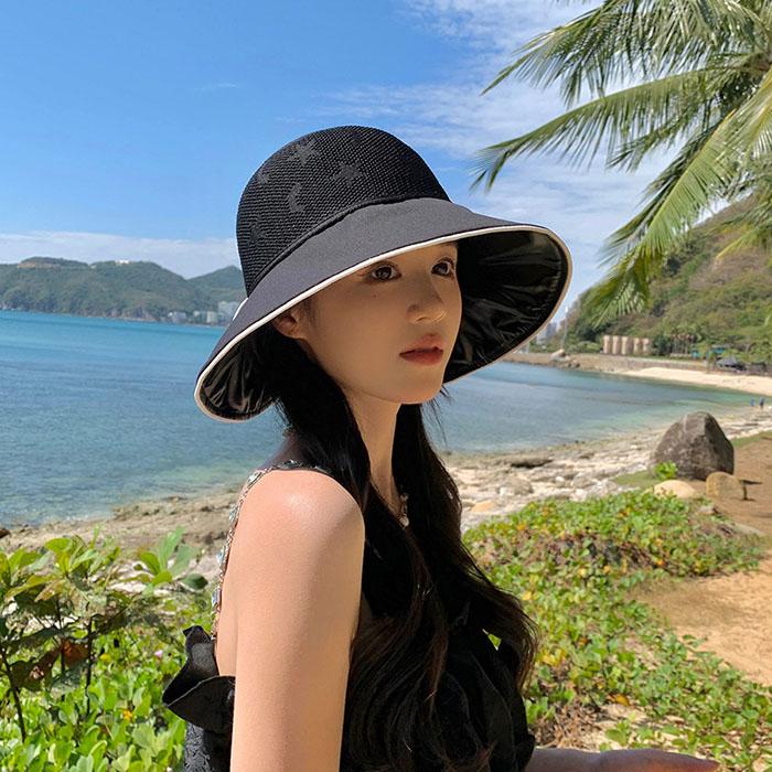 帽子 レディース 春 夏つば広 uv ハット UV対策メッシュ紫外線対策 日よけ 折りたたみ |  | 06