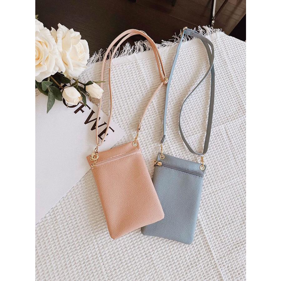 スマホポーチ レディース ショルダーバッグ iphone android 全機種対応 斜めがけ大人小さめ ミニバッグ ポシェット |  | 03