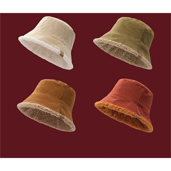 裏ボア バケットハット コーデュロイハット レディース 秋 冬 深めボアハット帽子 ボア帽子 バケハ |  | 01