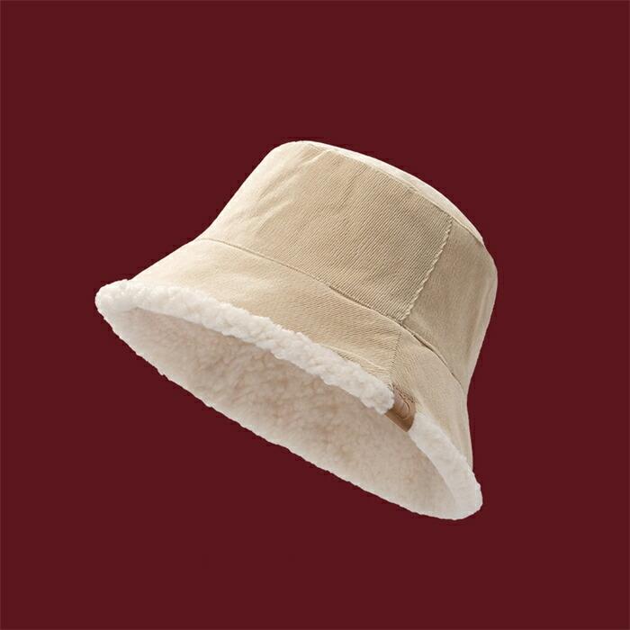 裏ボア バケットハット コーデュロイハット レディース 秋 冬 深めボアハット帽子 ボア帽子 バケハ |  | 05