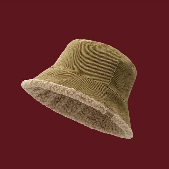 裏ボア バケットハット コーデュロイハット レディース 秋 冬 深めボアハット帽子 ボア帽子 バケハ |  | 06