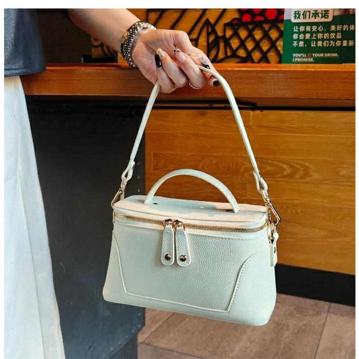 本革 ショルダーバッグ レディース バニティバッグ 本革 ハンドバッグ 本革バッグレザー 通勤バッグ 大容量 |  | 02