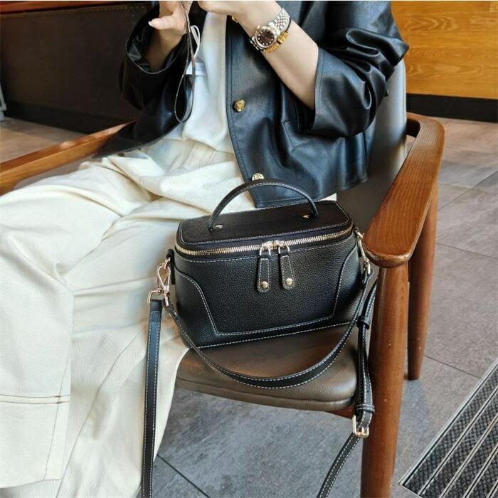 本革 ショルダーバッグ レディース バニティバッグ 本革 ハンドバッグ 本革バッグレザー 通勤バッグ 大容量 |  | 09