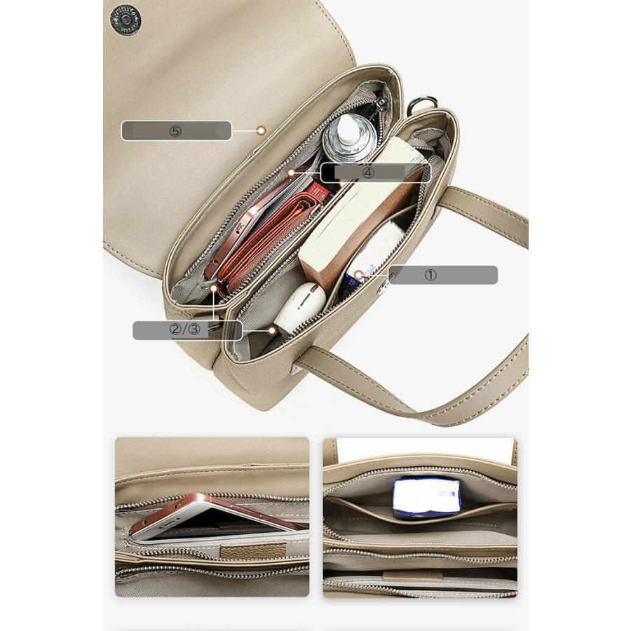 ハンドバッグ 本革 レディース ショルダーバッグ 2way レザーバッグ 手提げ斜めがけ鞄 通勤バッグ セレモニーバッグ |  | 11