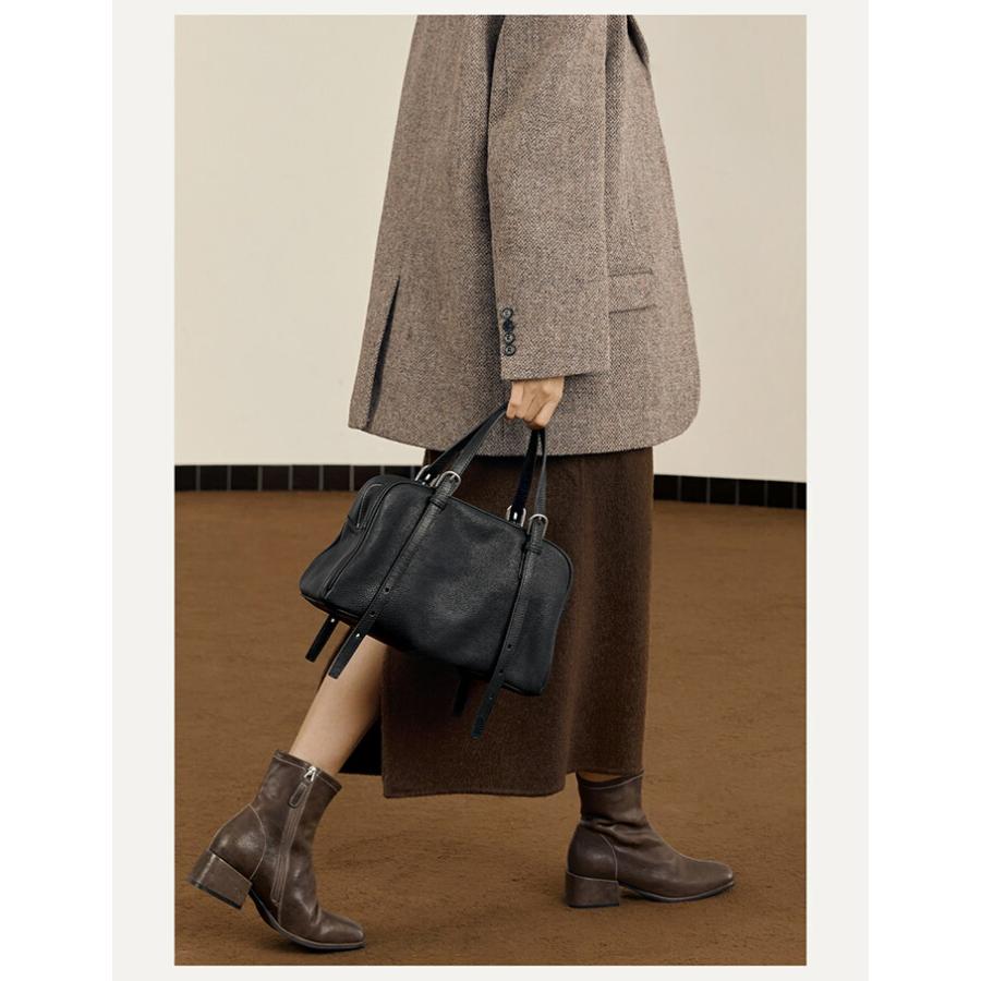 本革 トートバッグ ボストンバッグ レディース レザーバッグ トート バッグ大きめ大容量 手提げ 肩掛け |  | 05