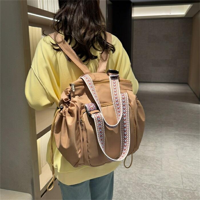 リュック 多ポケット トートバッグ レディース 変形 2wayトートバッグ 大きめマザーズバッグ2way ナイロンバッグ 通勤 |  | 10