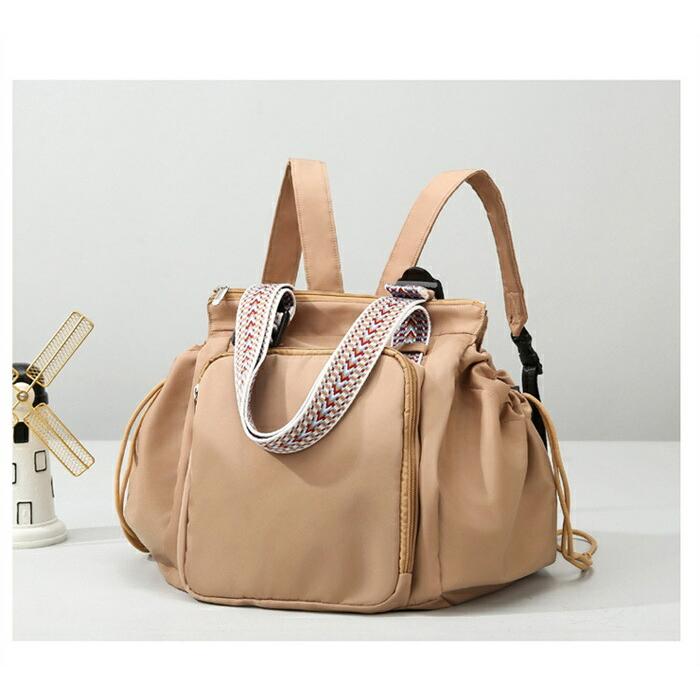 リュック 多ポケット トートバッグ レディース 変形 2wayトートバッグ 大きめマザーズバッグ2way ナイロンバッグ 通勤 |  | 15