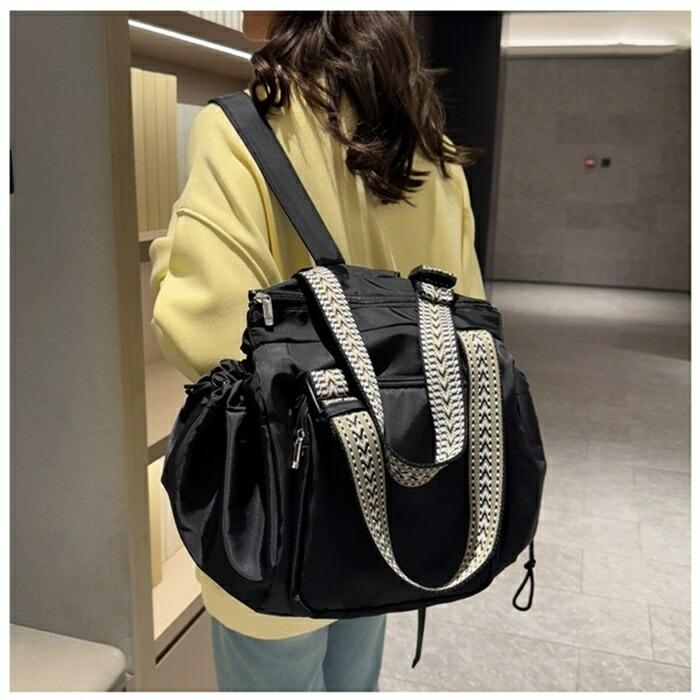 リュック 多ポケット トートバッグ レディース 変形 2wayトートバッグ 大きめマザーズバッグ2way ナイロンバッグ 通勤 |  | 01