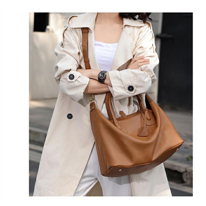 トートバッグ 本革 大きめ 2wayバッグ レディース 大容量 通勤バッグA4サイズ柔らか レザーバッグ 大人 |  | 02