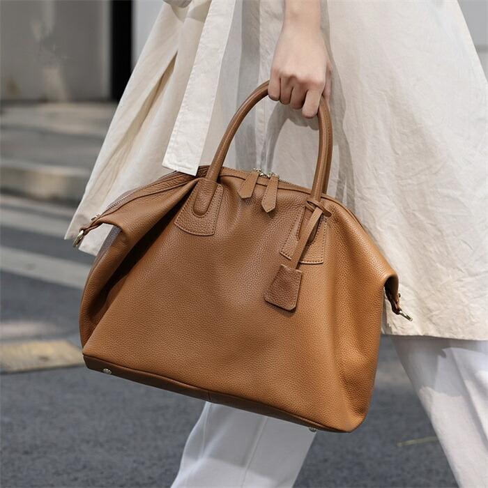 トートバッグ 本革 大きめ 2wayバッグ レディース 大容量 通勤バッグA4サイズ柔らか レザーバッグ 大人 |  | 05