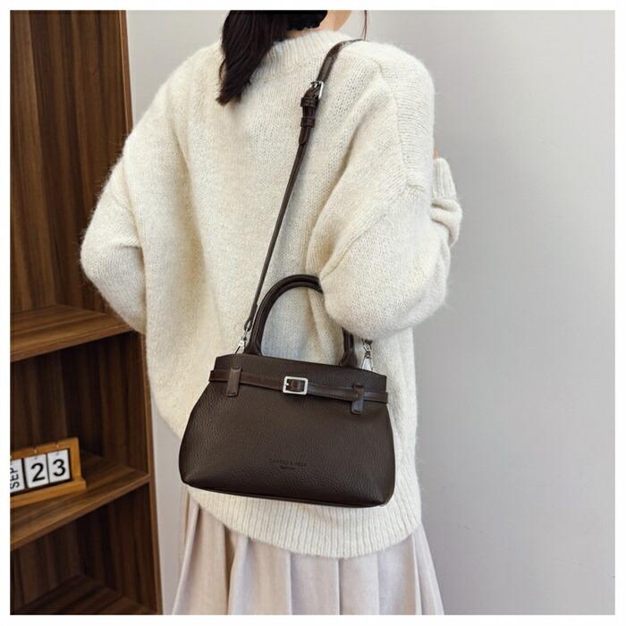 ハンドバッグ 小さめ トートバッグ レディース セレモニーバッグ ミニ 通勤バッグ2WAY大人 フェイクレザー 肩掛けバッグ |  | 08