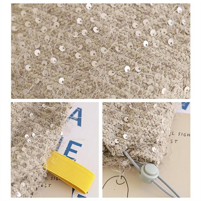 スパンコールバッグ 軽い トートバッグ レディース 大容量 肩掛けバッグ きらきらショルダーバッグ鞄 大きめ 可愛い |  | 15