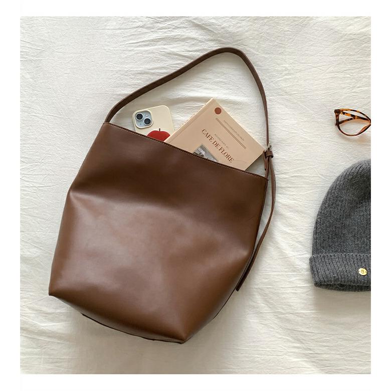 トートバッグ レディース バケツ型トート A4 大容量 大きめ トートバックワンハンドルバッグバケツ型 バケツバッグ 通勤 |  | 12