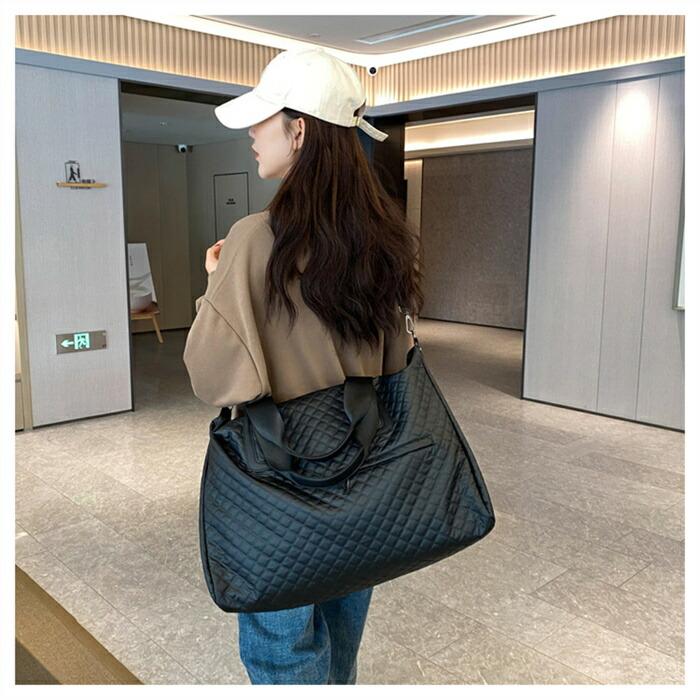 ボストンバッグ キルティング トートバッグ 大きめ レディース メンズ 大容量修学旅行軽量 ボストンバッグ キャリーオンバッグ |  | 08