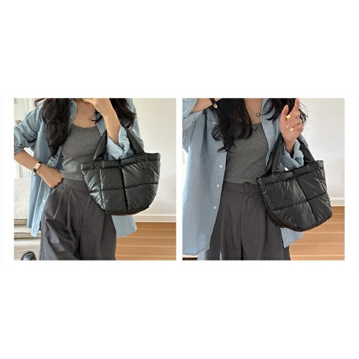 ハンドバッグ レディース 小さめ ミニトートバッグ ナイロン キルティングバッグ ハンドバッグ軽量ミニトート ミニ バッグ |  | 04