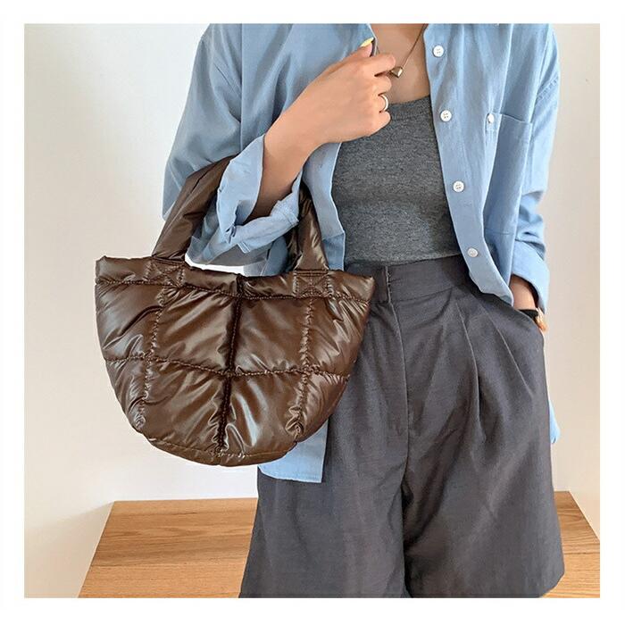 ハンドバッグ レディース 小さめ ミニトートバッグ ナイロン キルティングバッグ ハンドバッグ軽量ミニトート ミニ バッグ |  | 05